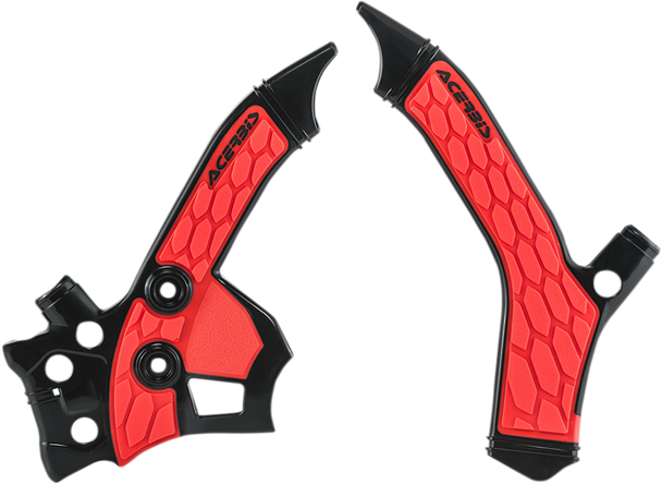 ACERBIS X-Grip Frame Guards - Black/Red - CRF250L 2726851042