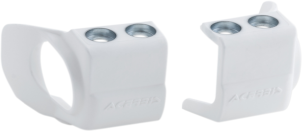 ACERBIS Shoe Protectors for Inverted Forks - White 2709700002 ACERBIS Shoe Protectors for Inverted Forks - White 2709700002