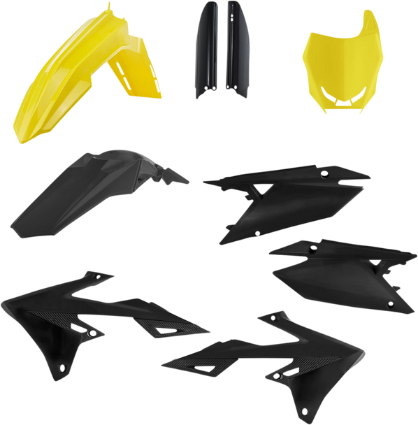 ACERBIS Full Replacement Body Kit - Yellow/Black - RMZ 2686551017