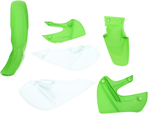 ACERBIS Standard Replacement Body Kit - '05 Green/White 2041070206