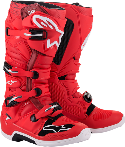 ALPINESTARS Tech 7 Boots - Red - US 8 2012014-30-08