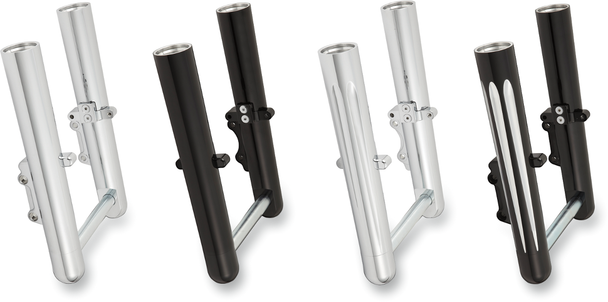 ARLEN NESS Hot Legs Fork Legs - Dual Disc - Smooth - Chrome - '08-'13 FLT 06-500