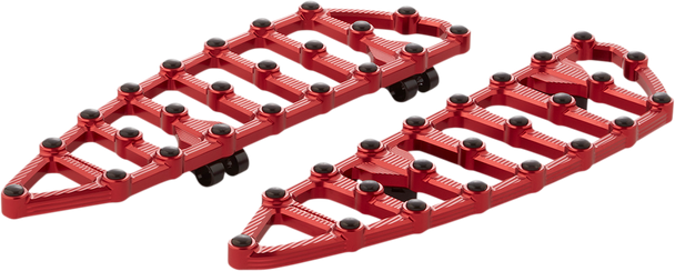 ARLEN NESS MX Driver Floorboards - Red 410-012