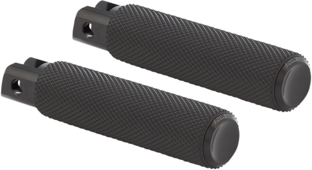 ARLEN NESS Passenger Knurled Peg - Black - FXDR 07-942