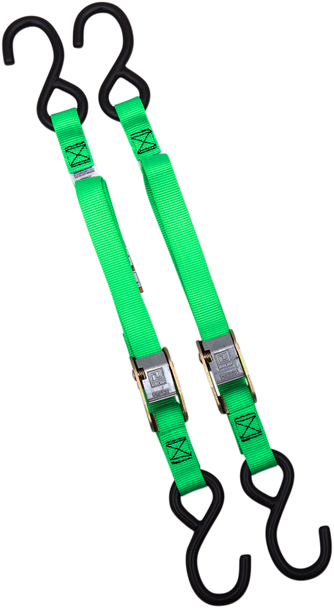 ANCRA Classic Tie-Downs - Lime 40888-28