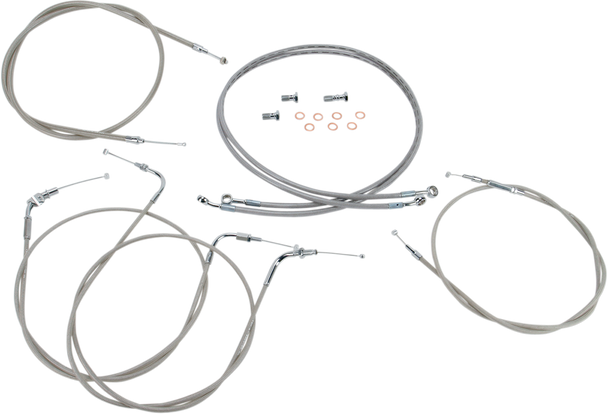 BARON Cable Line Kit - 12" - 14" - XVS1100CL - Stainless Steel BA-8042KT-12