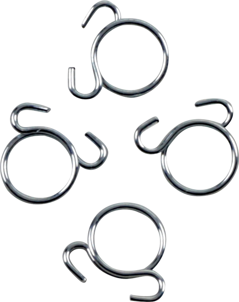 FUEL STAR Wire Clamp Refill - Silver - 4-Pack FS00064