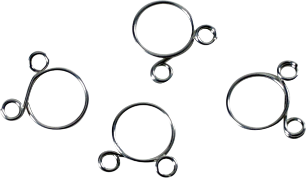 FUEL STAR Wire Clamp Refill - Silver - 4-Pack FS00050