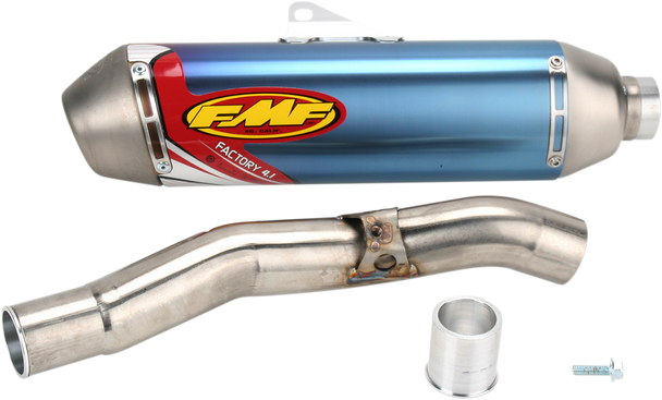 FMF Factory 4.1 Muffler - Anodized Titanium 044235