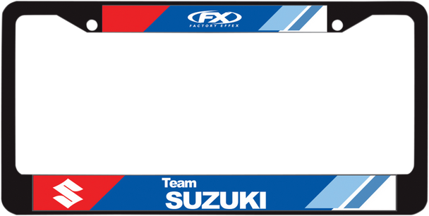 FACTORY EFFEX License Plate Frame - Suzuki 19-45400