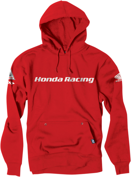 FACTORY EFFEX Honda Racing Pullover Hoodie - Red - Large 16-88372