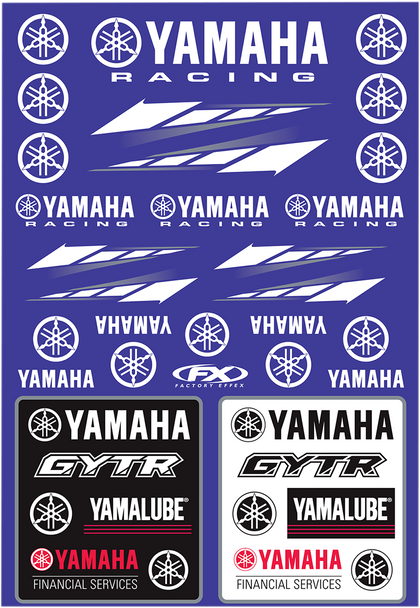 FACTORY EFFEX Decal Kit - Yamaha Racing 22-68232