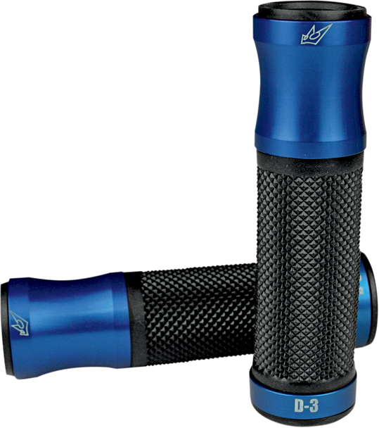 DRIVEN RACING Grips - D3 - Blue/Black D3BL