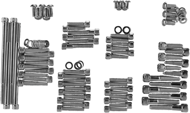 DRAG SPECIALTIES Bolt Kit Motor Knurled MK700BK