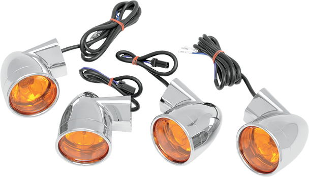 DRAG SPECIALTIES Bullet Turn Signal Lights FLT 12-0224 DRAG SPECIALTIES Bullet Turn Signal Lights FLT 12-0224