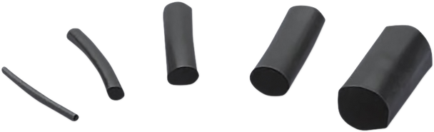 DRAG SPECIALTIES Shrink Tube .500" to .250" - 5FT - Black DRSTT263-5