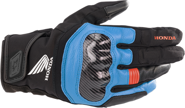 ALPINESTARS SMX-Z Waterproof Honda Gloves - Black/Blue/Red - 2XL 3527321-9173-2X