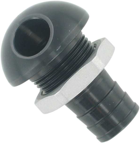 JETINETICS Bilge Fitting - 45 Degree - Black 5058