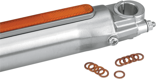 JAMES GASKET Lower Fork Leg Copper Washers - 10-Pack 45398-96