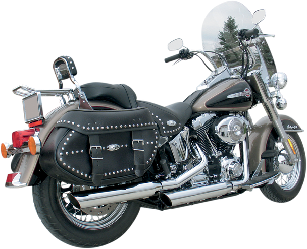 KHROME WERKS Mufflers - Slanted 202355