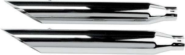 KHROME WERKS Mufflers - Slashcut 202350