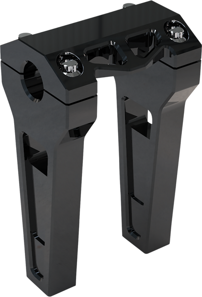 LA CHOPPERS Risers - Straight - 6" - Black Anodized LA-7470-06B