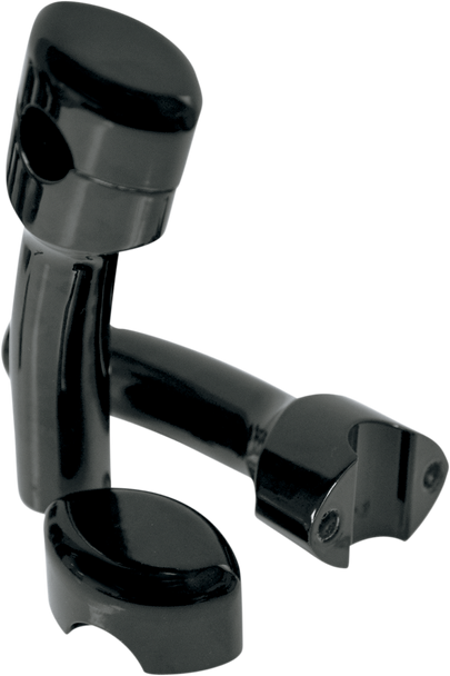 LA CHOPPERS Risers - Smooth - Pullback - 5-1/2" - Black LA-7402-05B