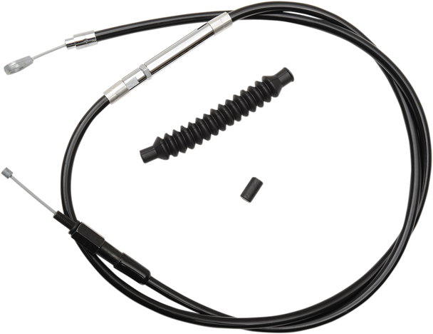 LA CHOPPERS Clutch Cable?Æ’Ã‚Â¡- 18" - 20" Ape Hanger Handlebars - Black Vinyl LA-8320C19B
