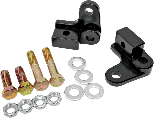 LA CHOPPERS Rear Lowering Kit - Black Powder Coated - Lowers 1" - Rear Lowering Kit - L'89-'99 XL LA-7500-03