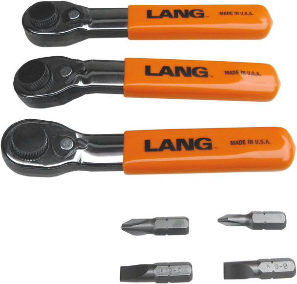 LANG TOOLS Wrenches Fine Tooth 7-Piece 5220