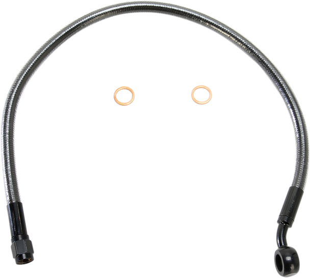 MAGNUM Brake Line - Front - Black Pearl - 18" AS47118