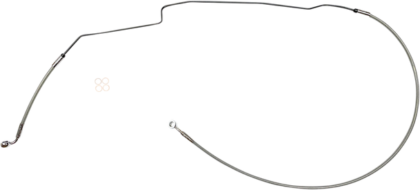MAGNUM Brake Line Upper Indian Stainless Steel Chrome SSC1422-46
