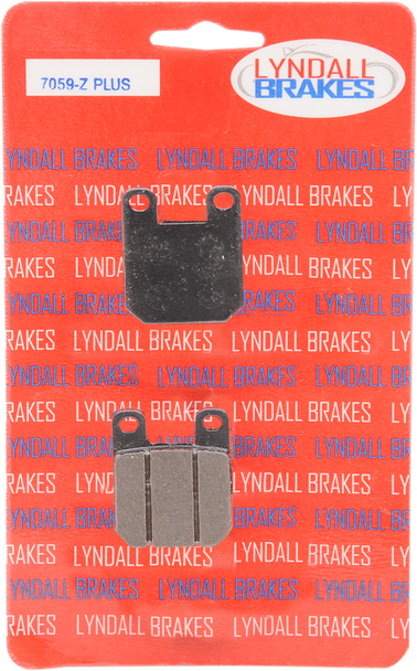 LYNDALL RACING BRAKES LLC Z-Plus Brake Pads - PM Calipers 7153-Z+