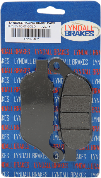 LYNDALL RACING BRAKES LLC X-Treme Brake Pads - Harley-Davidson '08-'17 7257X