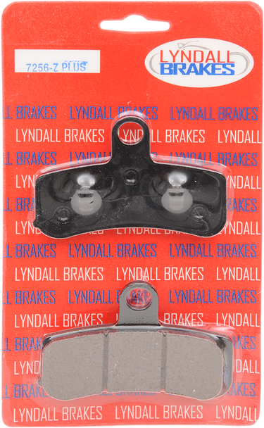 LYNDALL RACING BRAKES LLC Z-Plus Brake Pads - Harley-Davidson 7256-Z+