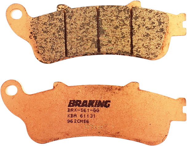 BRAKING CM56 Brake Pads - Honda 962CM56