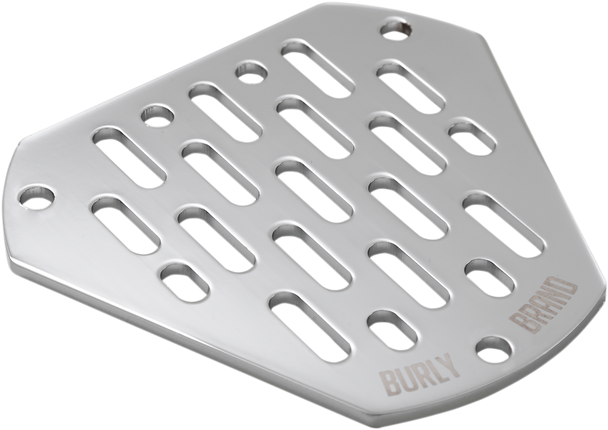 BURLY BRAND MX Face Plate - Chrome 0206-0181-CH BURLY BRAND MX Face Plate - Chrome 0206-0181-CH