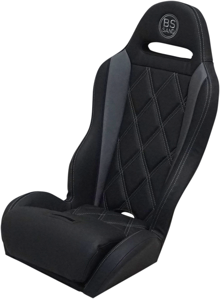 BS SANDS Performance Seat - Big Diamond - Black/Gray PEBUGYBDC