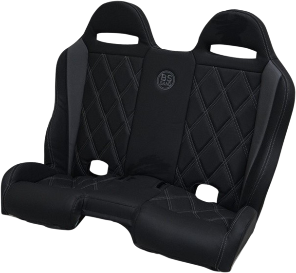 BS SANDS Performance Bench Seat - Black/Gray PEBEGYBDR