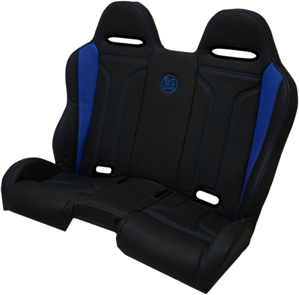 BS SANDS Performance Bench Seat - Black/Blue PEBEBLDTR
