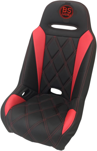 BS SANDS Extreme Seat - Big Diamond - Black/Red EXBURDBDR