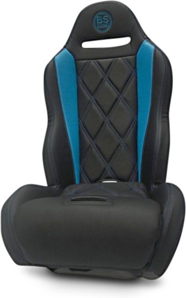 BS SANDS Performance Seat - Double T - Black/Titanium Blue PEBUTBDTC