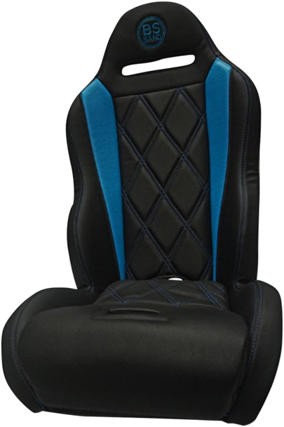 BS SANDS Performance Seat - Big Diamond - Black/Titanium Blue PEBUTBBDR