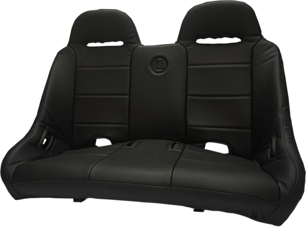 BS SANDS Extreme Bench Seat - Straight - Black EXBEBKSTX