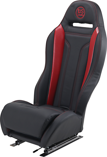BS SANDS Performance Seat - Double T - Black/Red PBURDDTKW