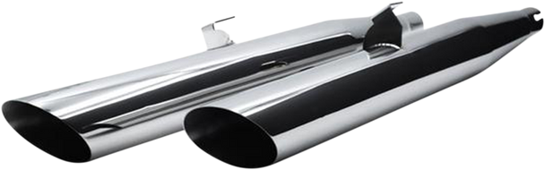 BRITISH CUSTOMS Bomber Mufflers - EFI BC902-077-EFI-P