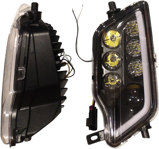 BRITE-LITES LED Headlight Conversion Kit - Polaris BL-LEDPIOHALO