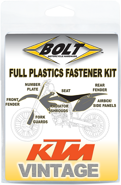 BOLT Body/Plastics Fastener Kit - KTM KTM-9397101