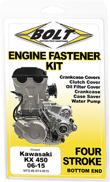 BOLT Engine Fastener Kit - Kawasaki KX450F E-KF4-1620