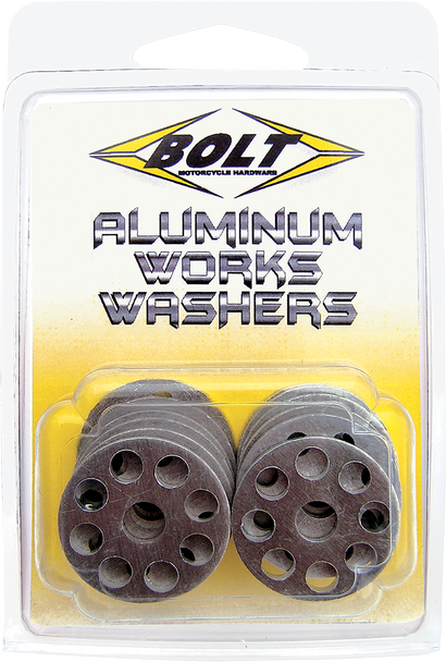 BOLT Washer  - Aluminum - M6 - 10-Pack 2009-AWW25